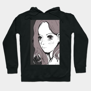 Portrait girl Hoodie